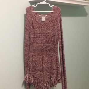 Never worn burgundy sweater Adult xxs